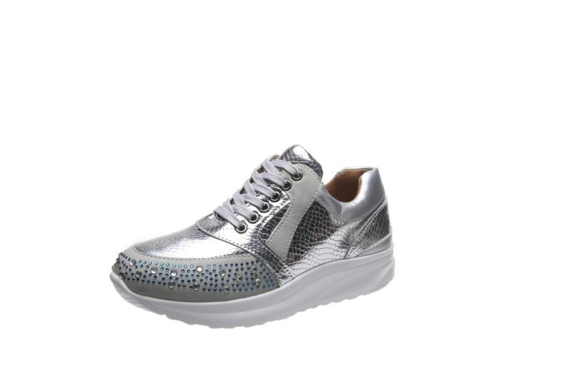 Women Rhinestone Shiny Sneakers - Image 5