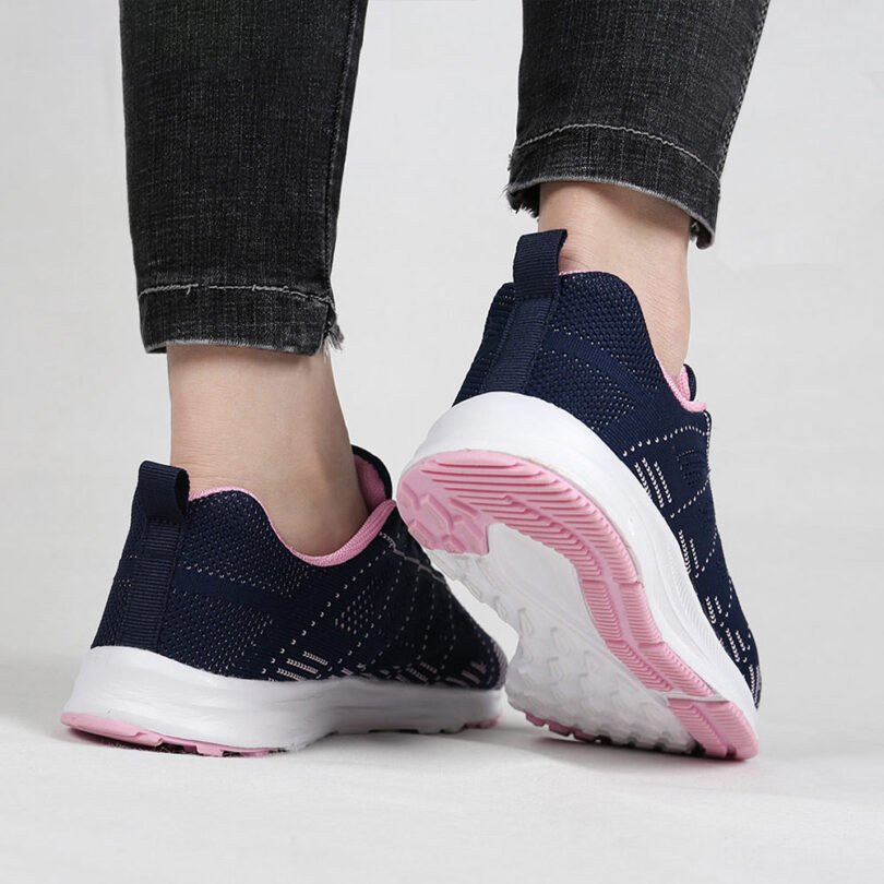 Women Lace Up Running & Walking Shoes - Image 5